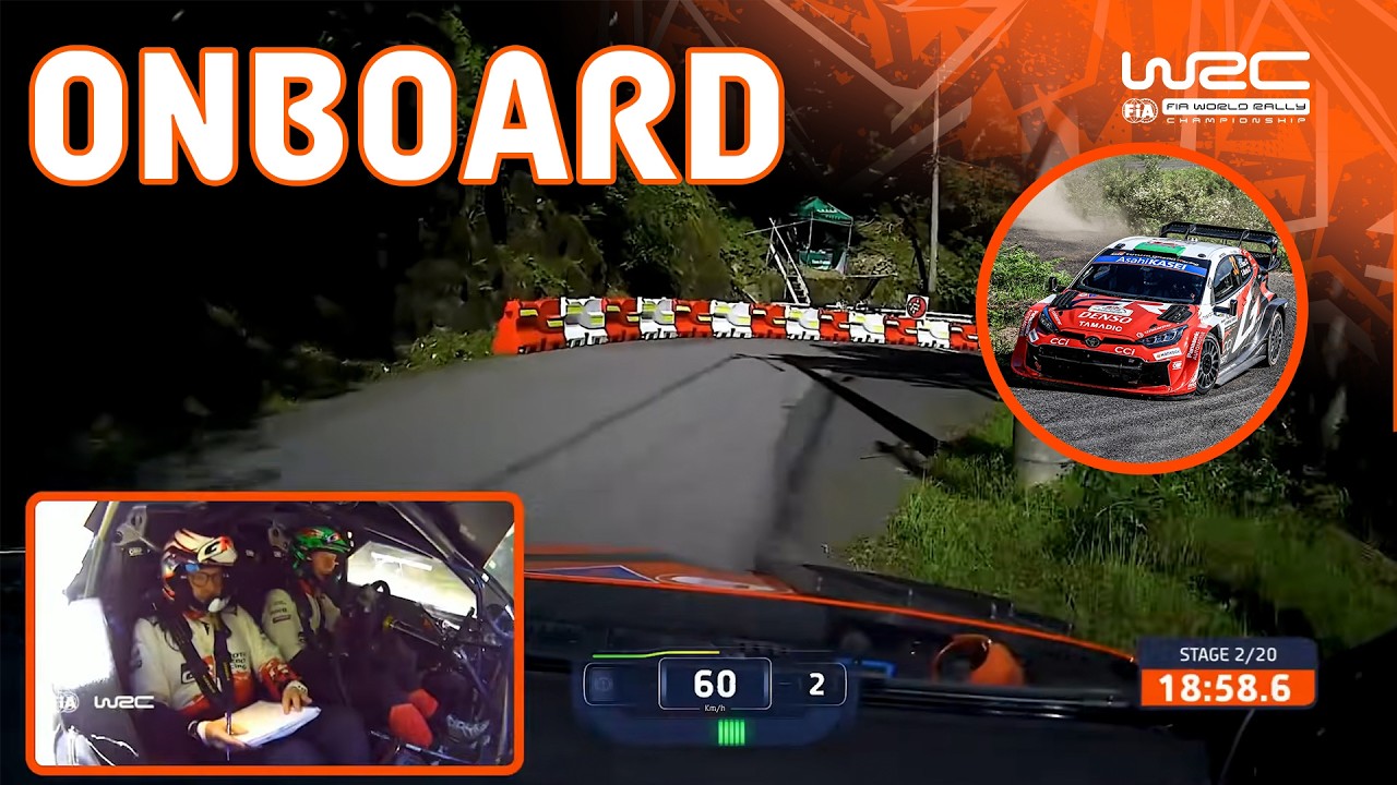 FULL ONBOARD - SS2 Evans/Martin | WRC FORUM8 Rally Japan 2026