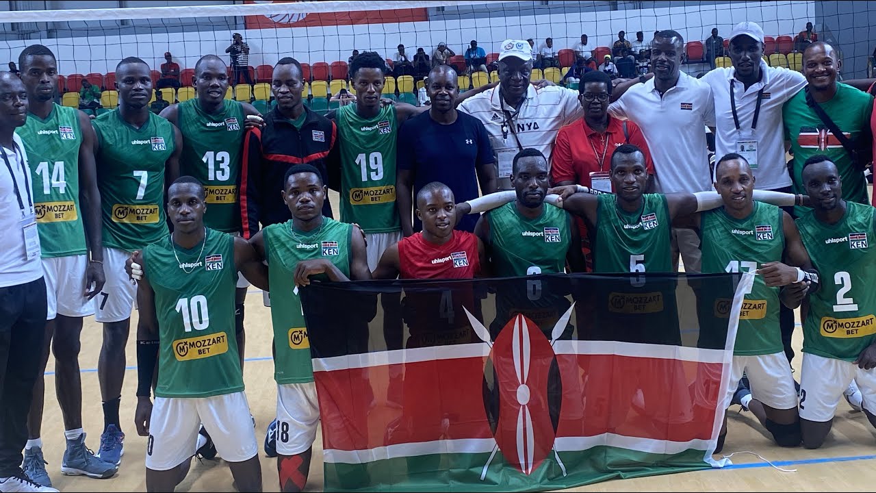 KENYA 3 VS CAMEROON 0 MEN'S VOLLEYBALL SEMIFINALS @ All African Games 2023