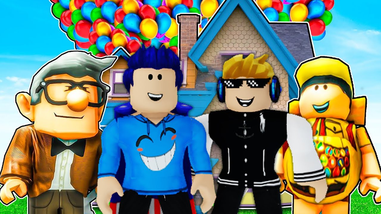 UÇAN EVE BİNDİK 💨  Roblox Up Story