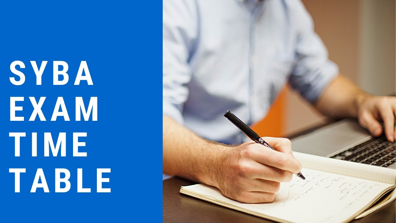 SYBA EXAM TIME TABLE   MAY 2021 ONLINE EXAM MU IDOL