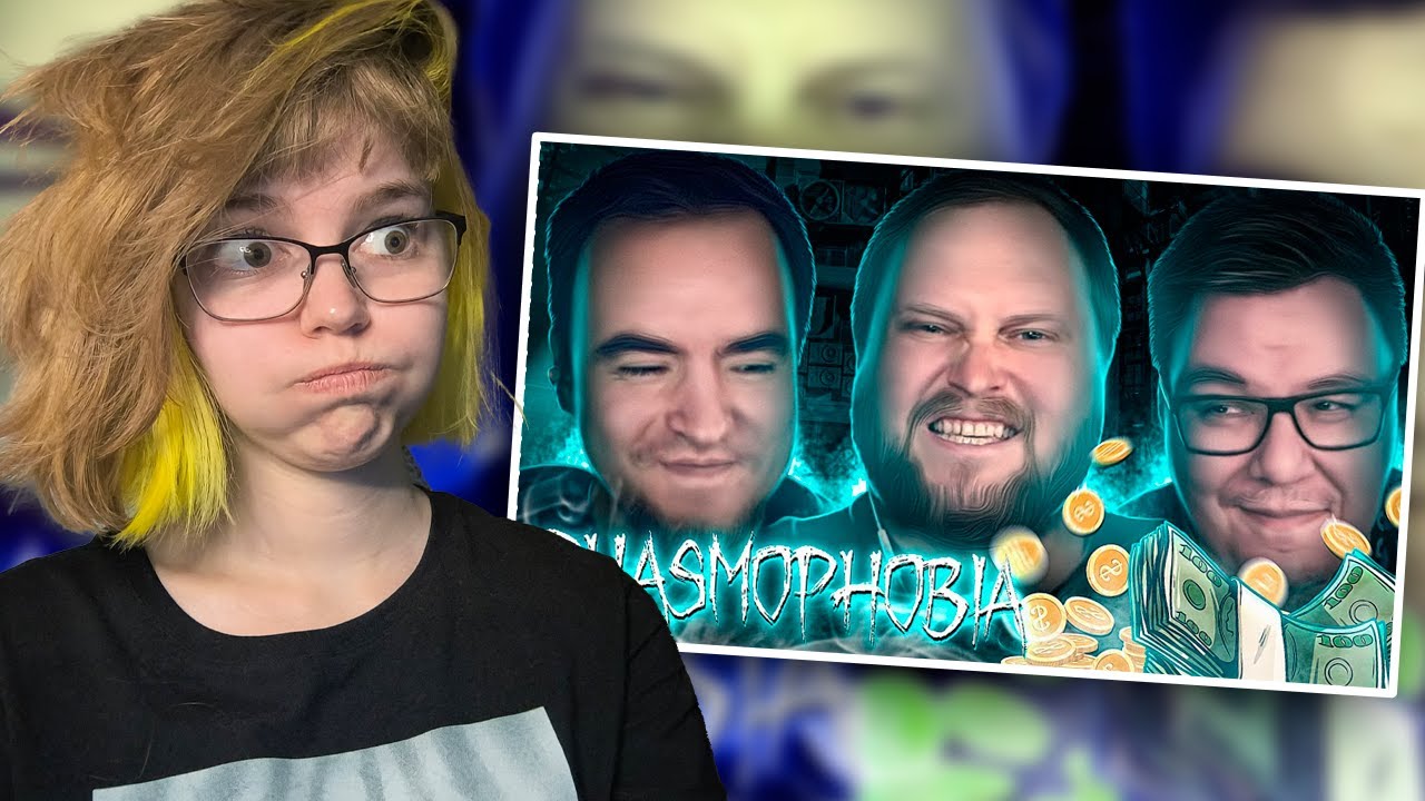 РЕАКЦИЯ НА СМЕШНЫЕ МОМЕНТЫ С КУПЛИНОВЫМ ► Phasmophobia #11