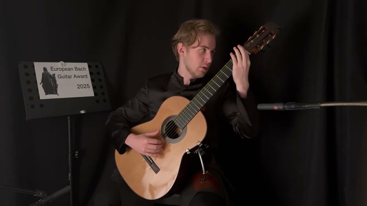 European Bach Guitar Award 2025 -  Second round | Urbaan Reiter