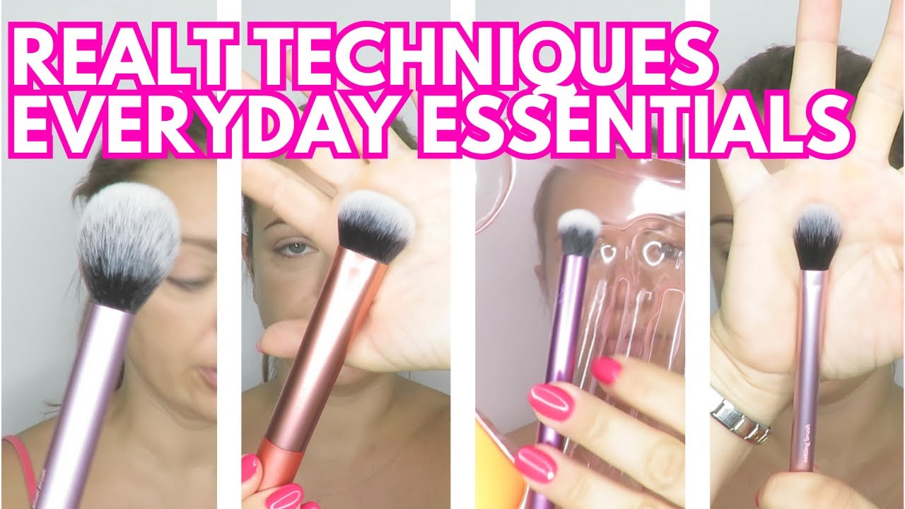 Real Techniques Everyday Esssentials Make up brush set | Recensione