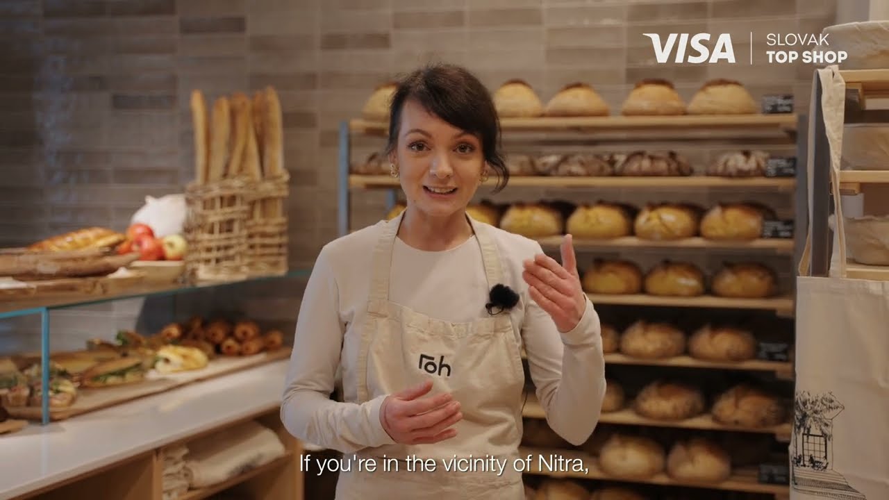 Visa Slovak Top Shop - Pekáreň Roh Nitra - winner of the month august 2024