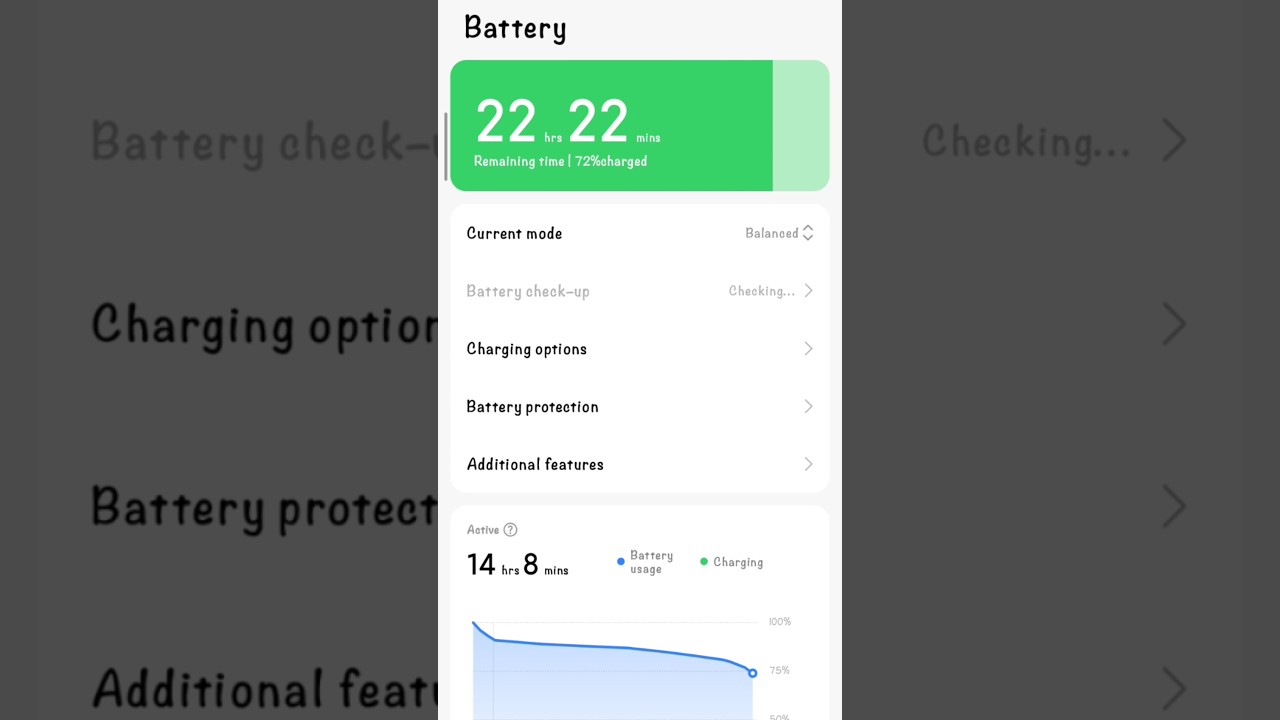 Redmi note 13 battery setting #shorts #tech #redmi