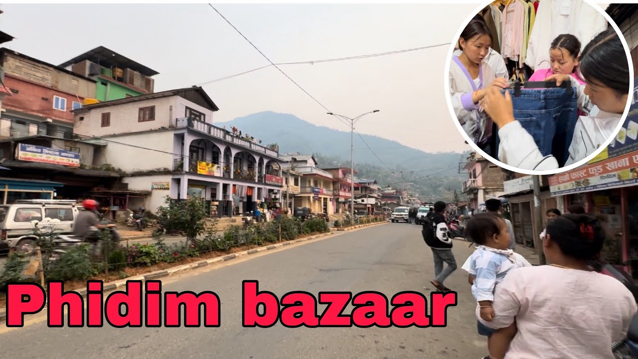Phidim Bazar ma baini haruko shopping gariyo😁💗|| PokalasVlog