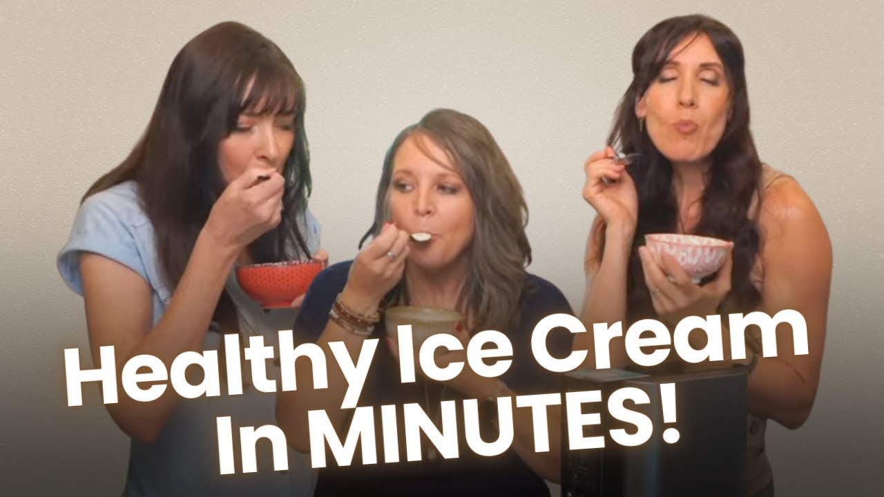 Healthy Ice Cream in Minutes! Ninja Creami Unboxing & First Taste Test