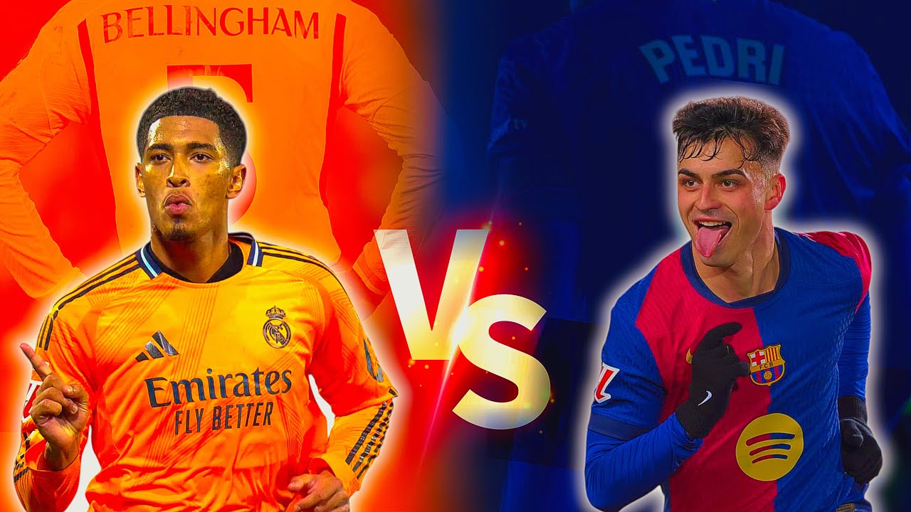 Jude Bellingham vs Pedri • 2024/25 Amazing skills , goals & asssits .