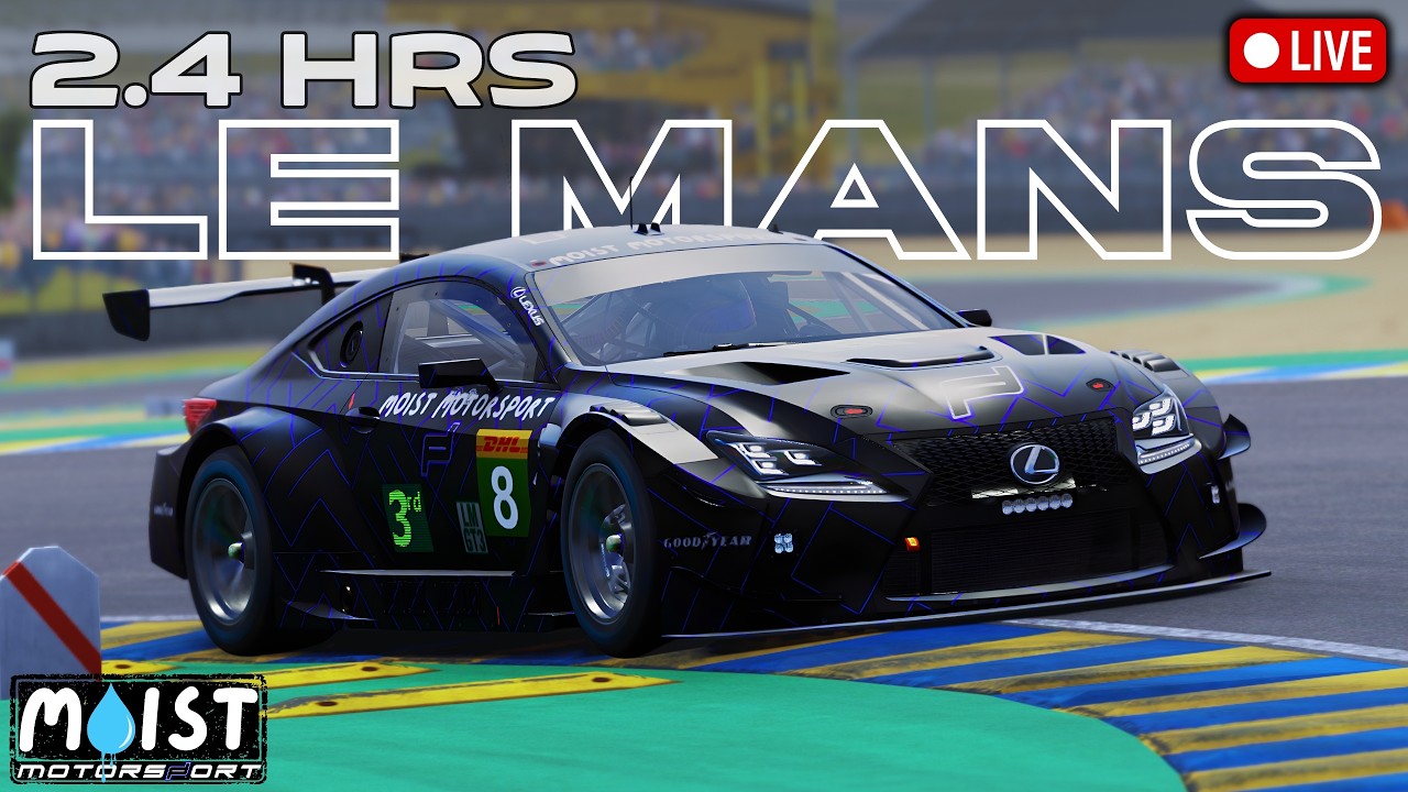🔴LIVE | 2.4 HOURS OF LE MANS WITH NEW BoP