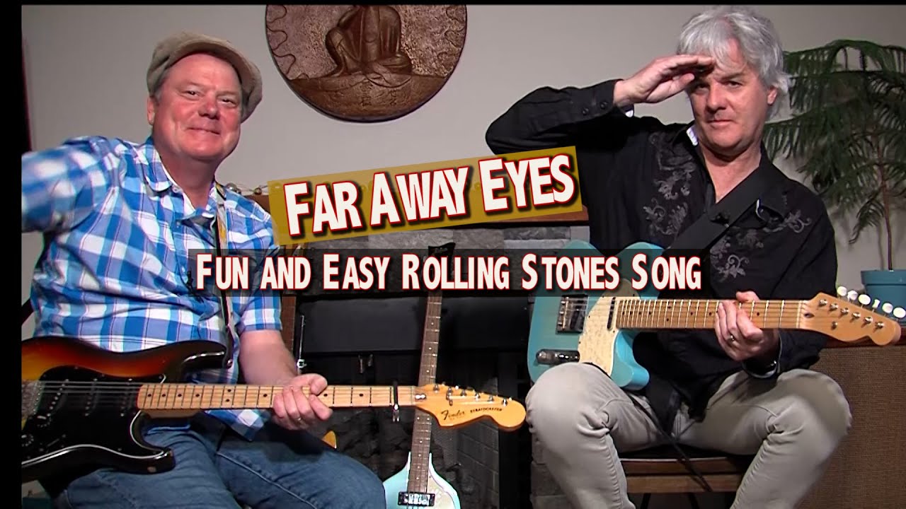 The Rolling Stones Far Away Eyes Fun and Easy Guitar Lesson