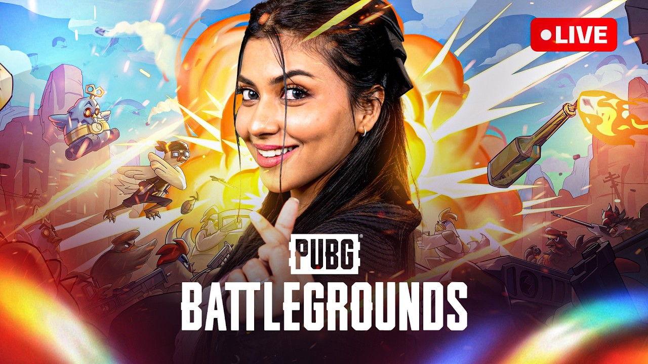 💜🚀BGMI LIVE on PC 🔥