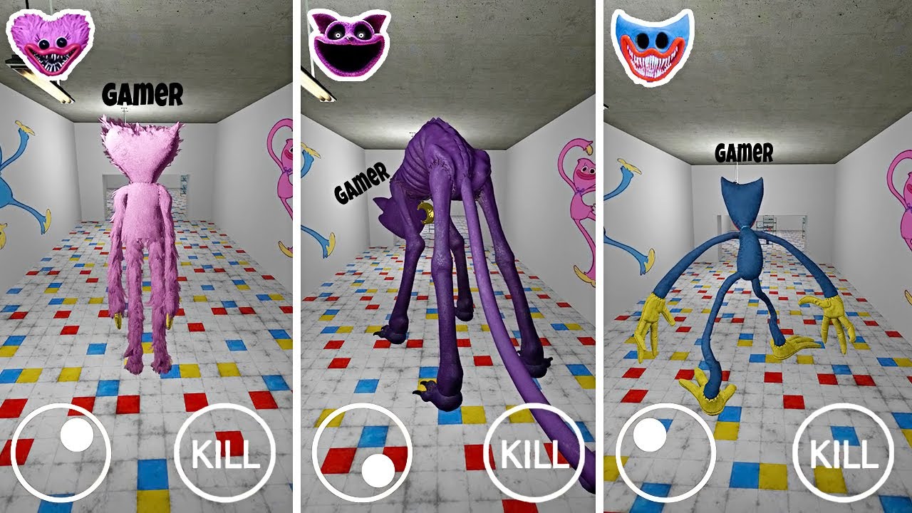 I BECAME A KISSY MISSY, CATNAP, NIGHTMARE HUGGY! Poppy Playtime Chapter 3