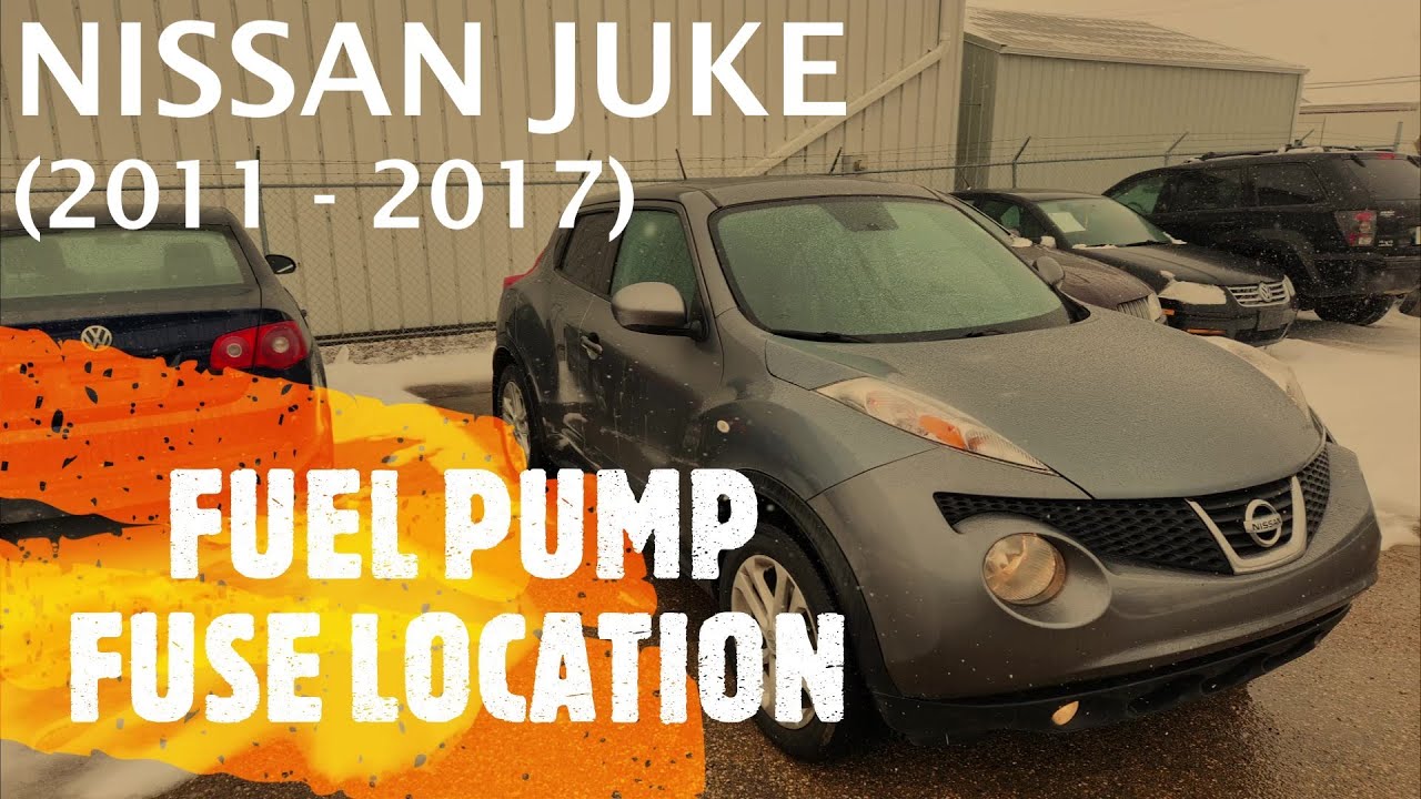 Nissan Juke - FUEL PUMP FUSE LOCATION (2011 - 2017)