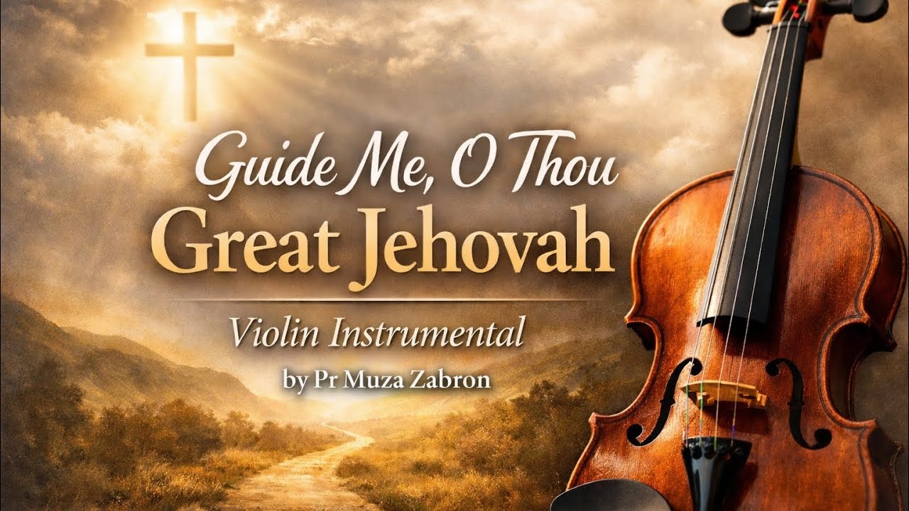 Hymnal: Guide me, O Thou Great Jehovah, Live violin perfomance by pastor Zabron