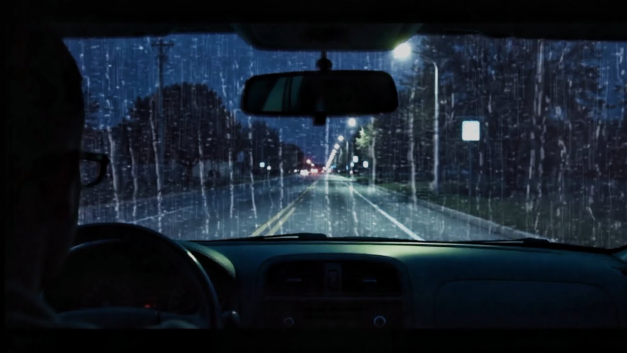 Rainy Night Drive Ambience 🚗🌧️ | Relaxing Car Rain Sounds for Deep Sleep & Stress Relief