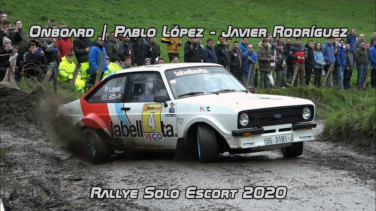 Onboard | Pablo López - Javier Rodríguez | TC5 Rallye Solo Escort 2020