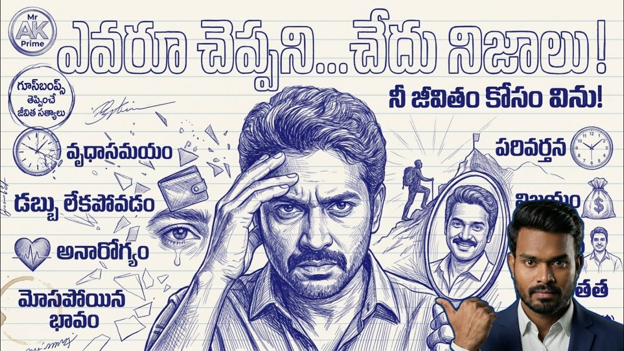 ఈ వీడియో మీ జీవితాన్ని మార్చేస్తుంది!❤️‍🩹| Life Changing Motivational Video in Telugu | Mr AK Prime