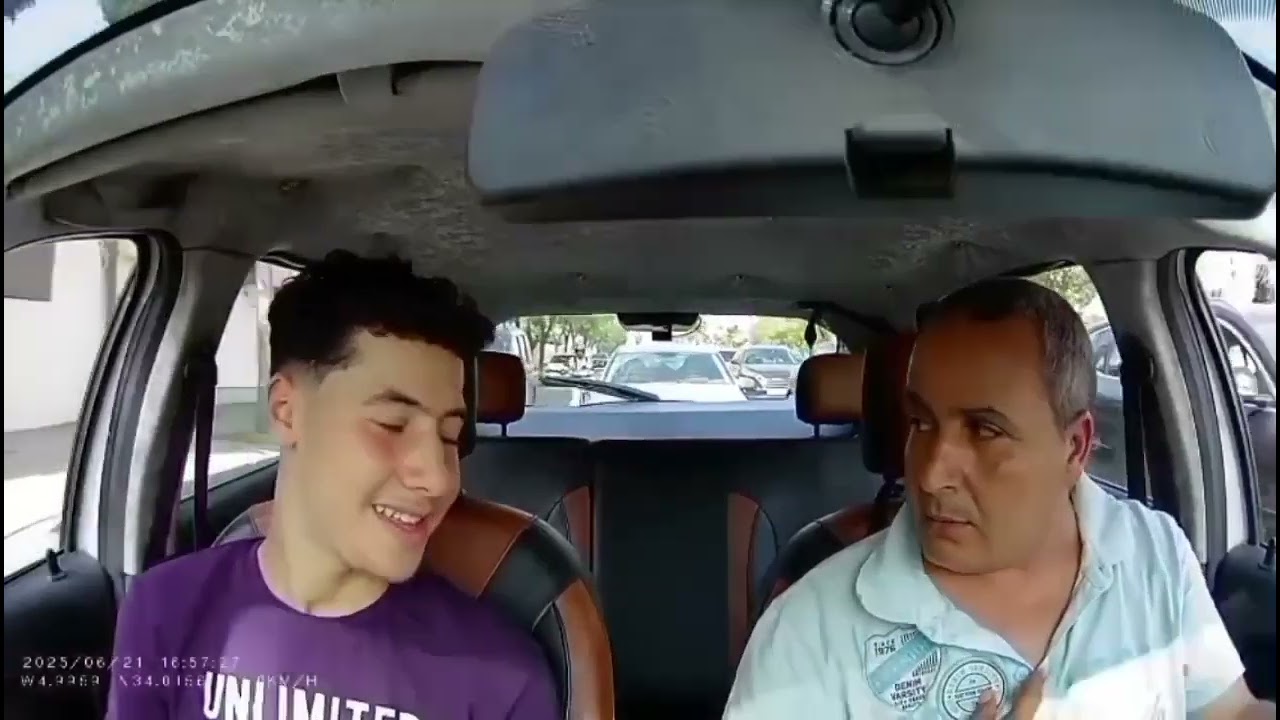 كاميرا خفية  ، انت هو لي هرستي لي الطوموبيل هههه