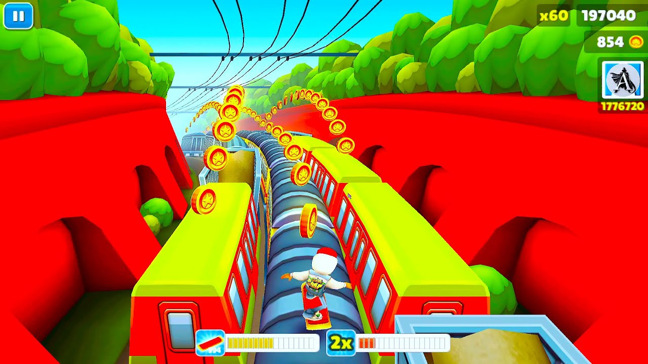 Subway Surfers Classic Jake White Outfit Fullscreen (2025) - Gameplay Akuvm 299 (pc uhd)