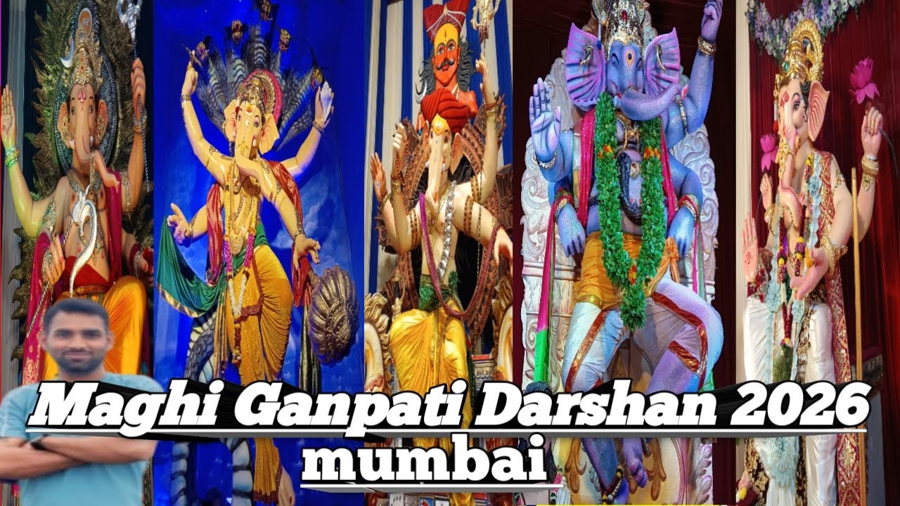 Maghi ganpati bappa darshan mumbai 2026
