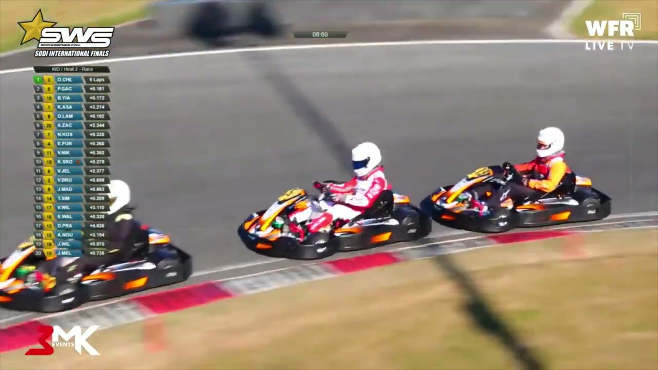 Oliwier Czlopek Chłopek SWS International Finals 2022. Wyścig drugi i trzeci .