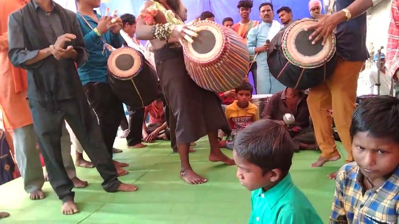 बसंत साहू जस गीत 2022 अखंड महाकाली यज्ञ रामपुर झलप...