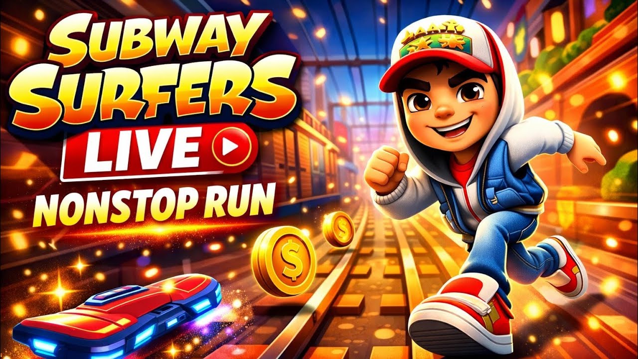 Subway Surfers Live 🚆 | High Score Chase 🔥