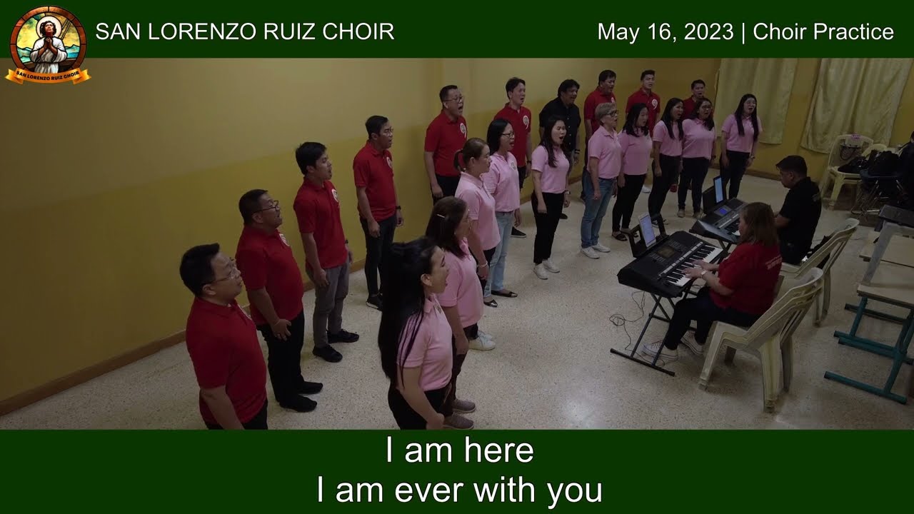 I AM EVER WITH YOU | WITH LYRICS (San Lorenzo Ruiz Choir - Qatar)