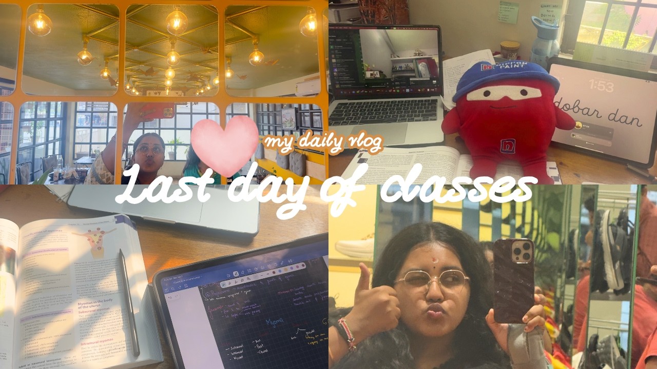med school vlog 🩺 | last day of classes , ophthalmology exam