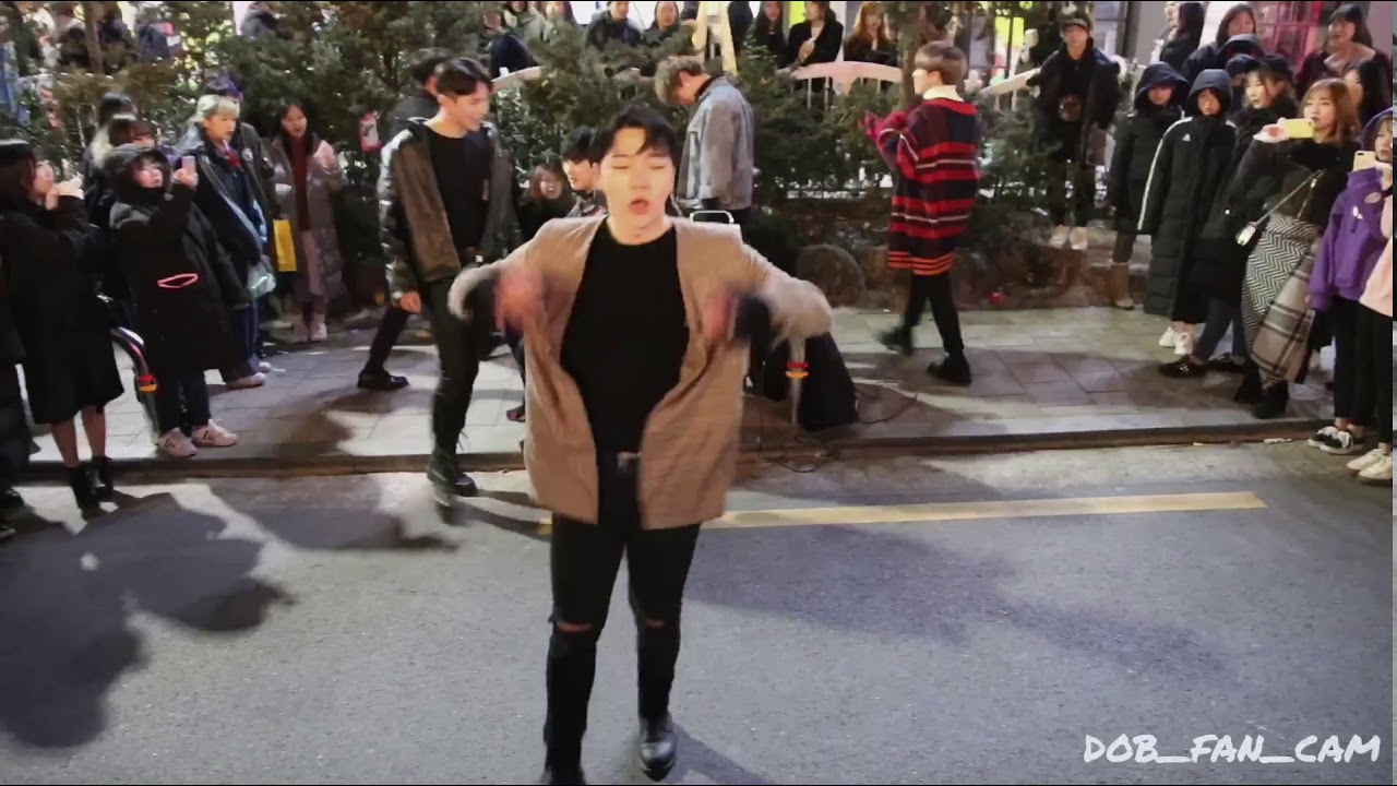 180210 디오비 DOB 홍대공연 / 방탄소년단(BTS) - MIC drop