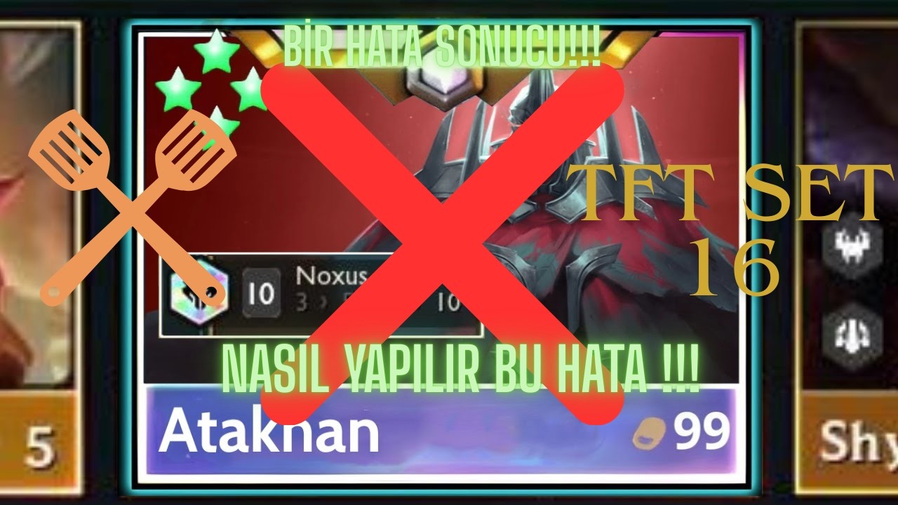 BİR HATA SONUCU..... | TFT SET 16