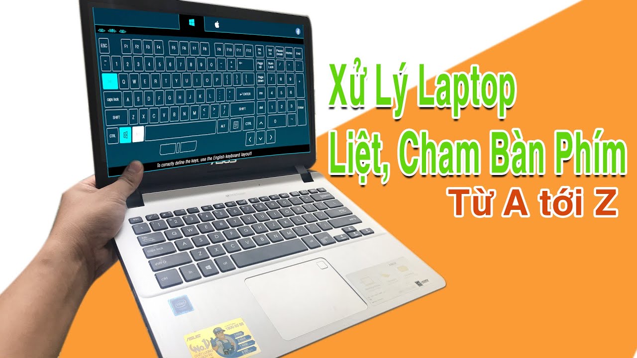 Kểm Tra Bàn Phím Laptop Bị Liệt Một Số Nút , Bị Chạm Và Cách Xử Lý | Dong Vu