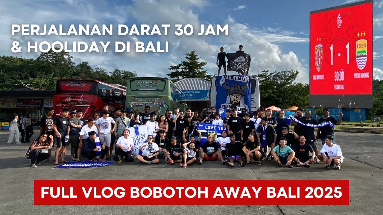 SERU‼️FULL VLOG BOBOTOH AWAY BALI JALUR DARAT