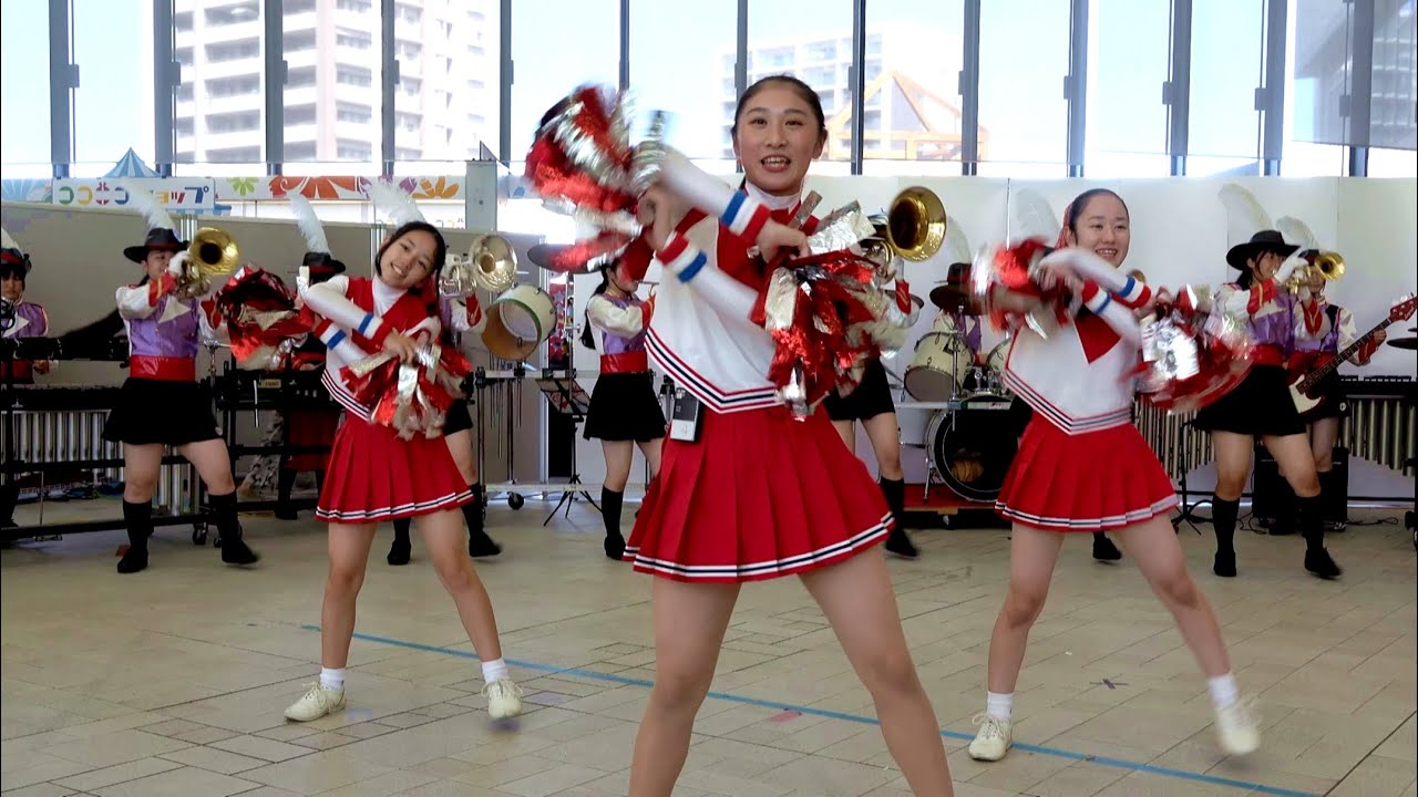 藤ノ花女子高校 マーチングバンド部「ジャンボリミッキー！」（マーチング・吹奏楽）