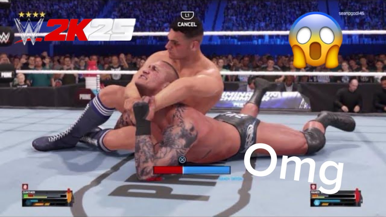 WWE 2K25 - Gunther vs.Randy Orton Submission (m)