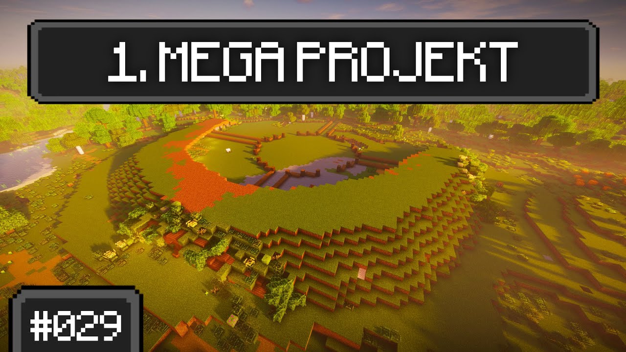 MEGAPROJEKT LEBENSBAUM ÜBER HOBBIT-HÖHLE - MINECRAFT ENDLOS WELT #29