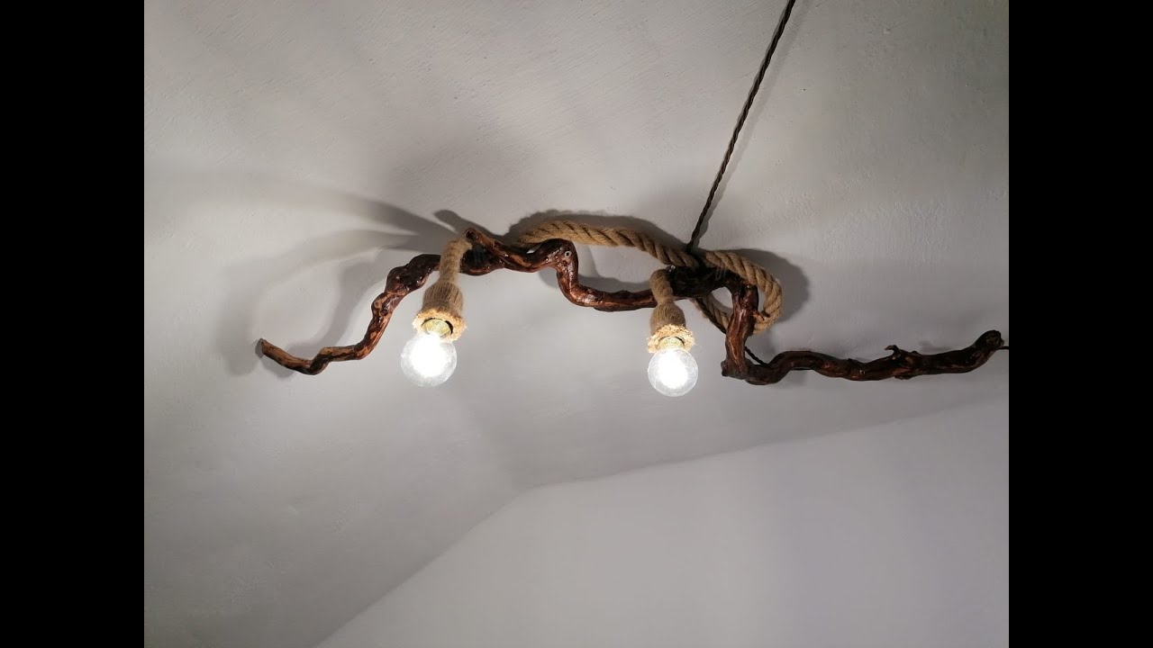 Illuminazione in LEGNO. Fai da te