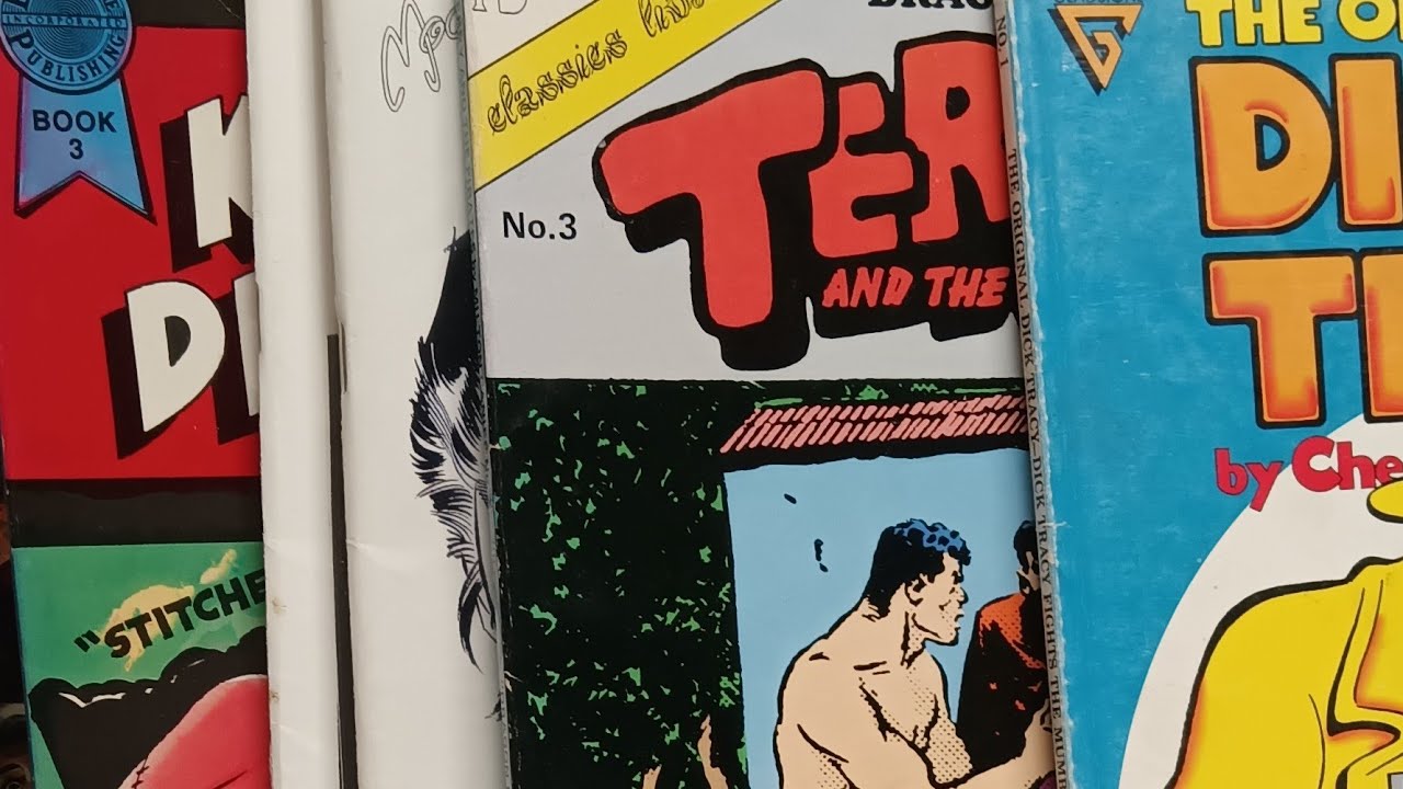 Adventure Comic Strips from the Newspapers.