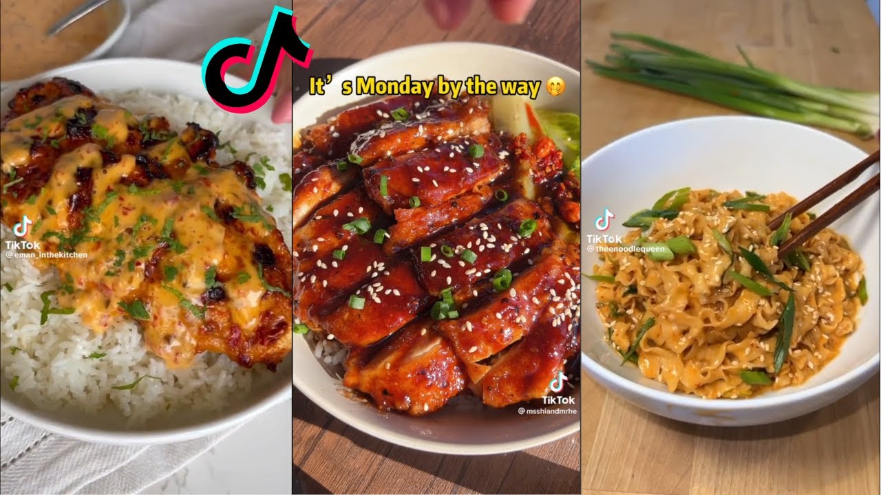 TIKTOK FOOD EASY RECIPE ✨ pt.4