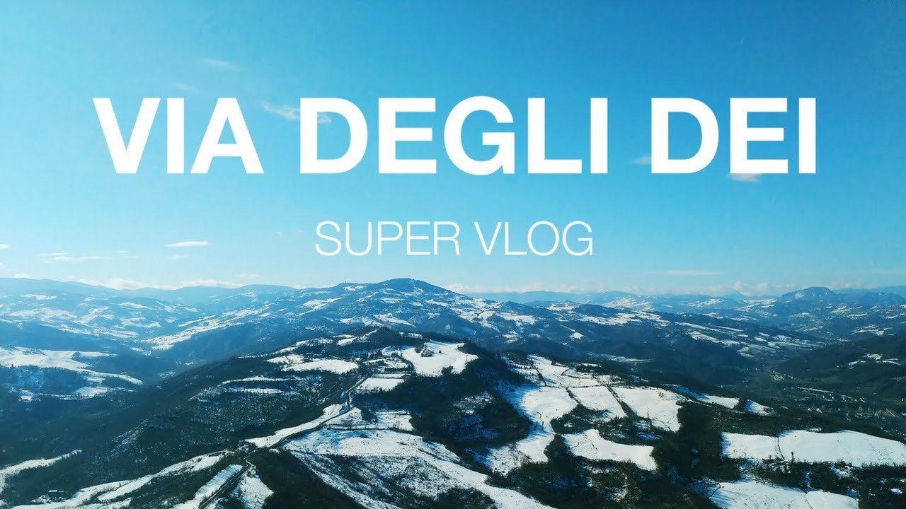 Da Bologna a Firenze a piedi nella neve - Via degli Dei Supervlog