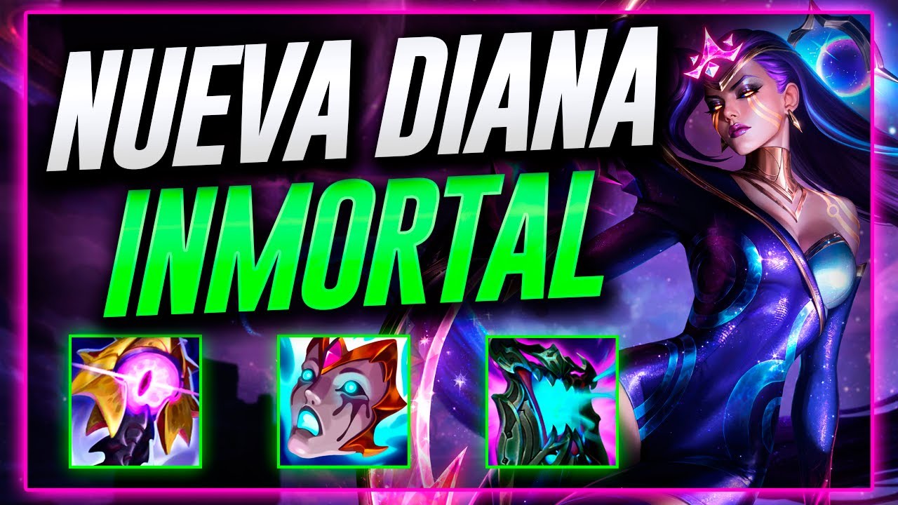 🥵 DIANA VUELVE al META con NUEVA BUILD | DIANA JUNGLA LOL | DIANA JUNGLE BRUISER BUILD s14