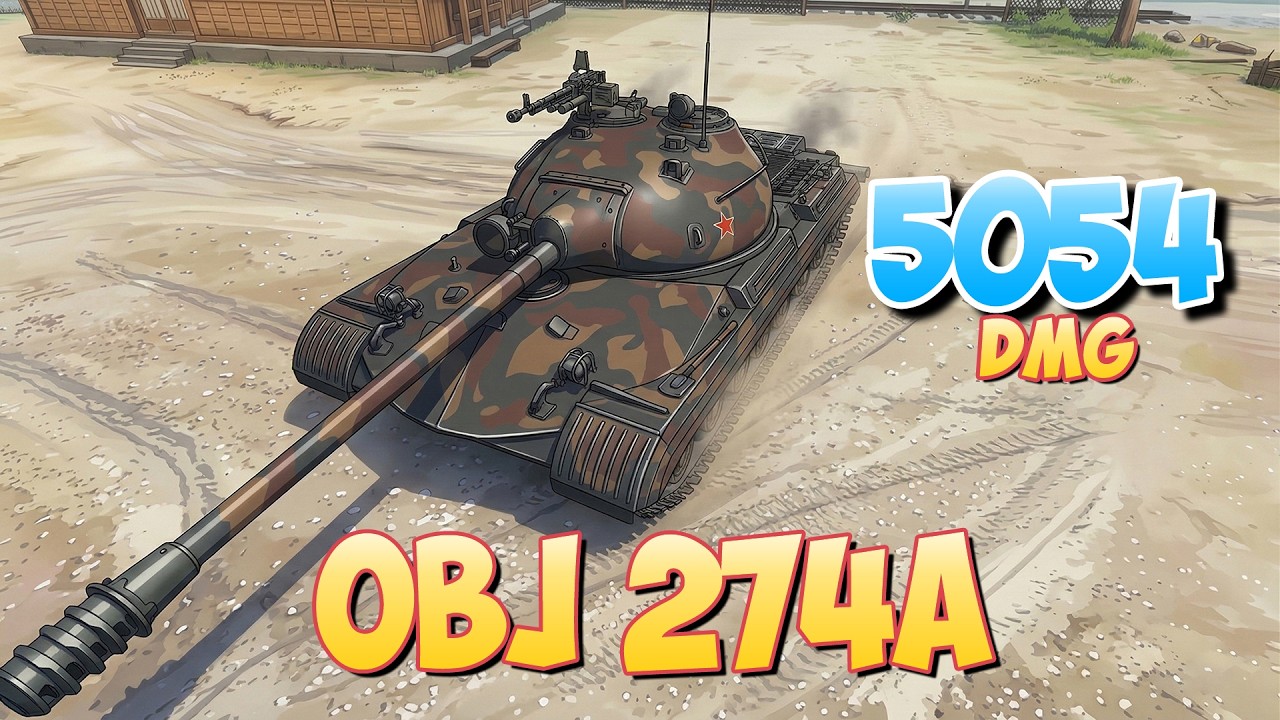 Об 274а - 5 Фрагов 5K Урона • World Of Tanks