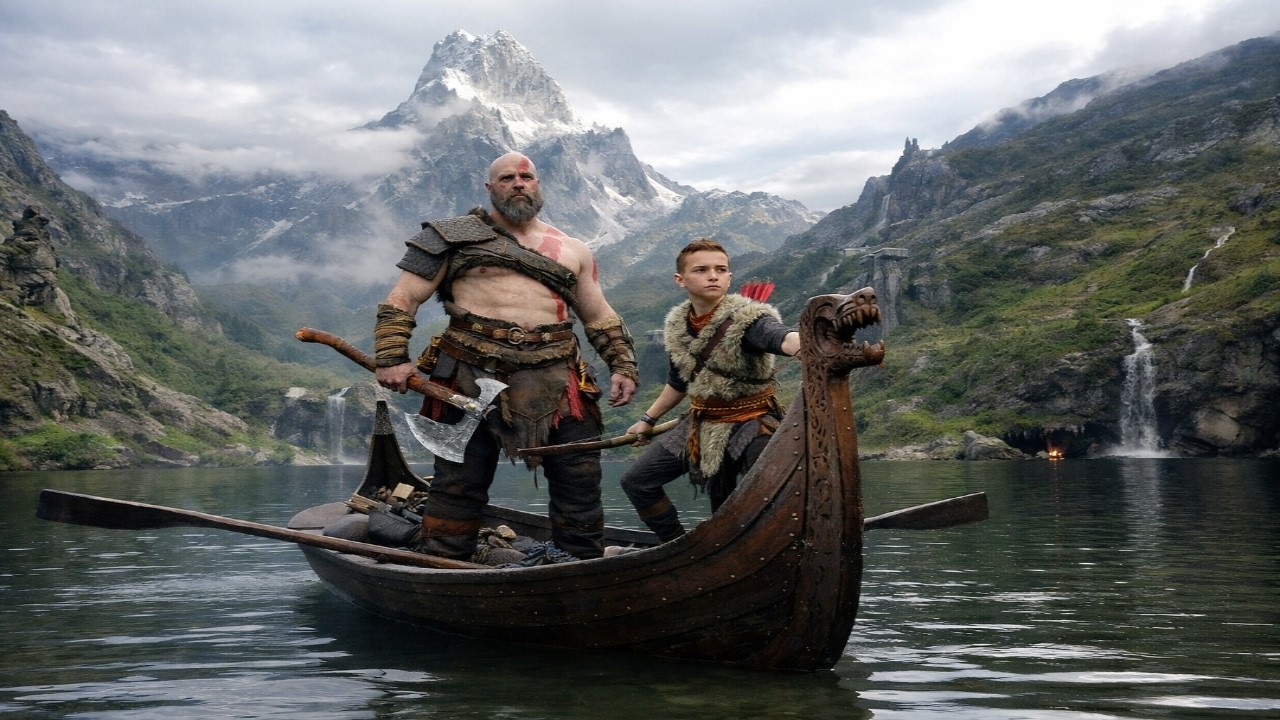 God Of War(2018)(Difícil) Primeira vez jogando !#godofwar #nocommentarygameplay