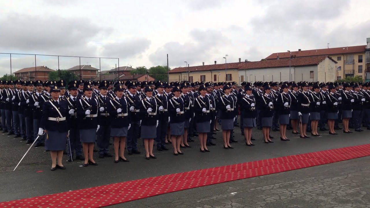 Scuola Cardile Alessandria: il giuramento degli Allievi Agenti 2015