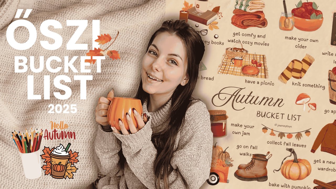 🍂ŐSZI BUCKET LIST 2025✏️ I 🍁COZY PROGRAM&Ouml;TLETEK🥮 I 🎃CSIN&Aacute;LJUK K&Ouml;Z&Ouml;SEN!🔥