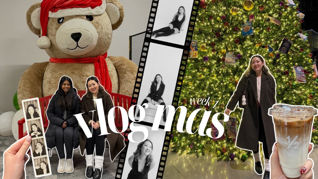 VLOGMAS IN TORONTO 🎄🦌 | weekly vlog, xmas market & solo dates