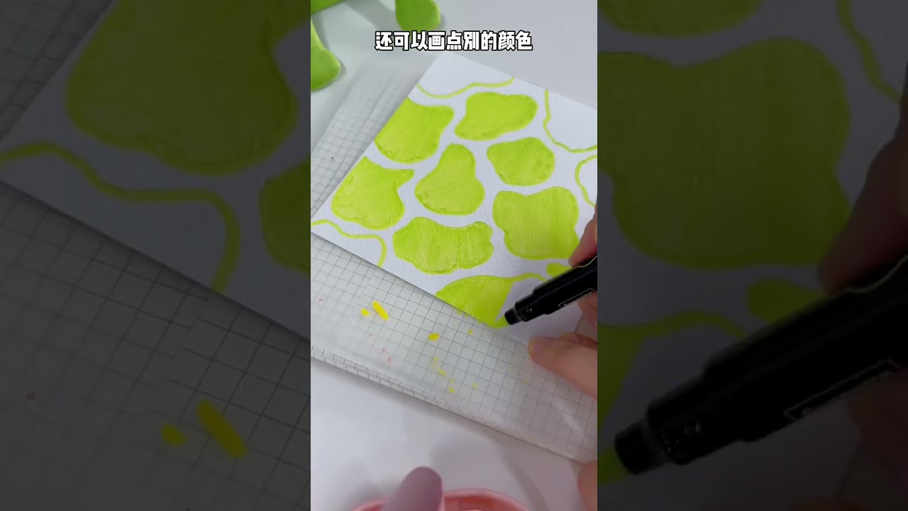 這不是個人就能畫嗎？ #手工 #想画就画随心所欲 #闺蜜礼物 #shorts