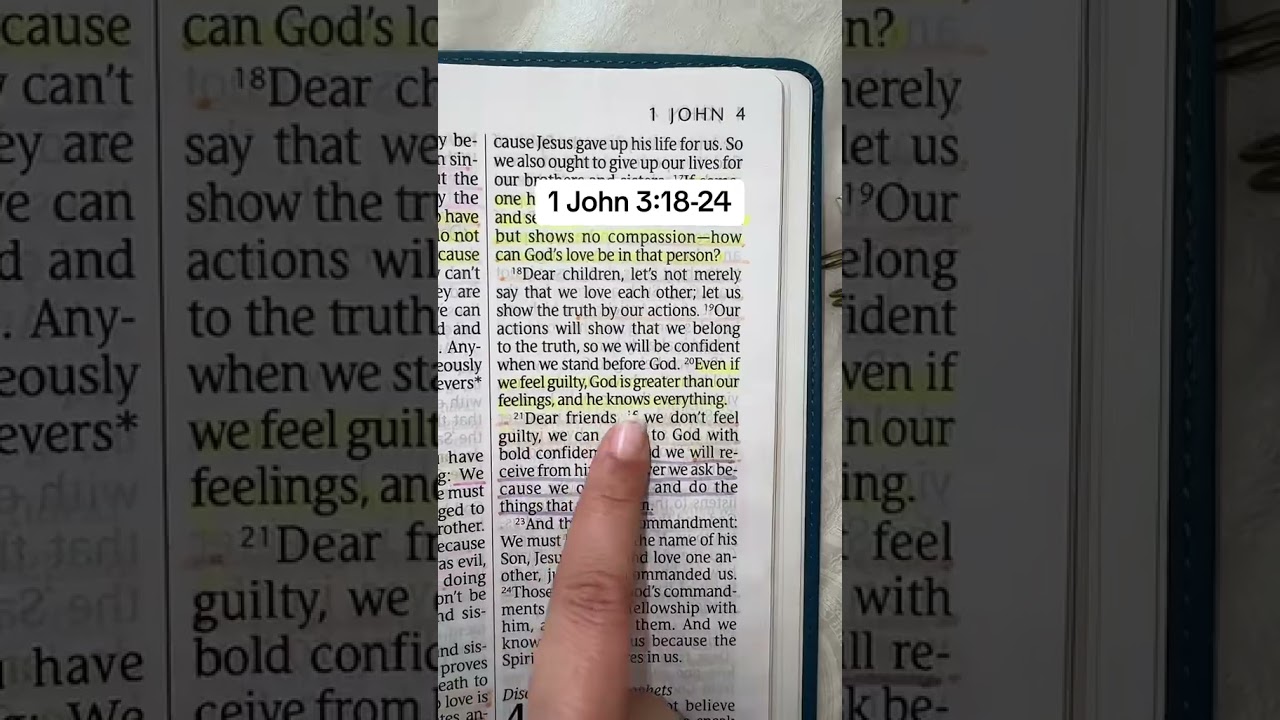 LOVE Others! 1 John 3:18-24  #bible #bibleverse #psalm #psalm91 #psalms91 #psalm23 #psalms23