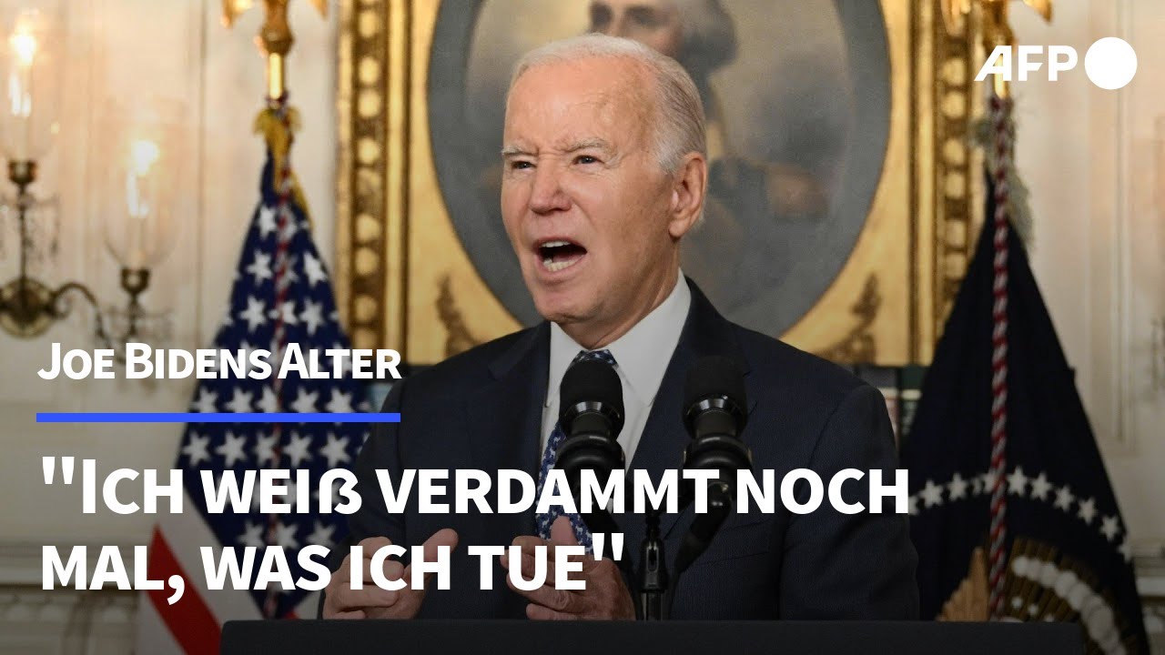 Neue Debatte über Bidens Alter - 