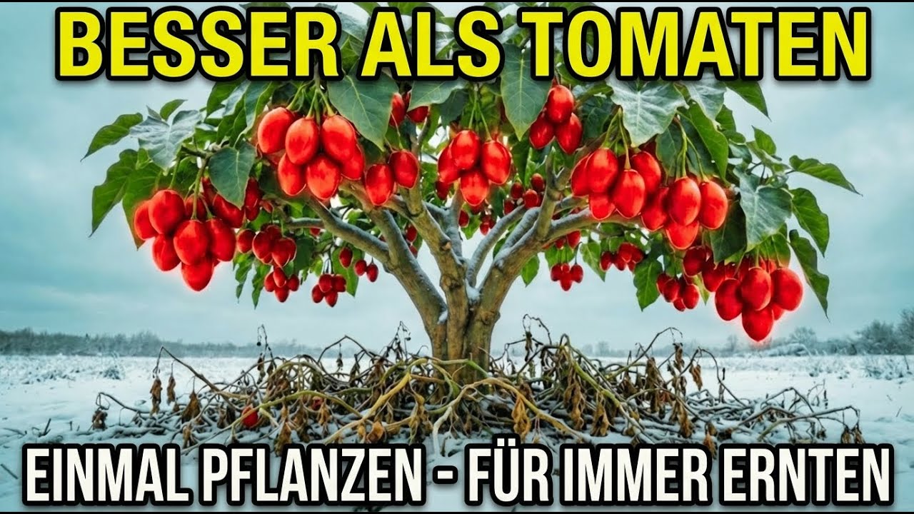 Besser als Tomaten: Dieser vergessene Baum ernährt dich 20 Jahre lang ohne Neupflanzung